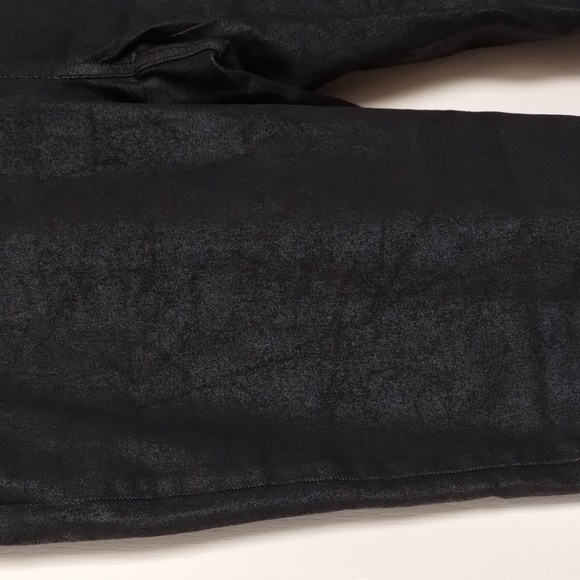 Universal Standard black shimmer jeans size 20 zip ankle new w/ tags 29" inseam - Picture 3 of 15